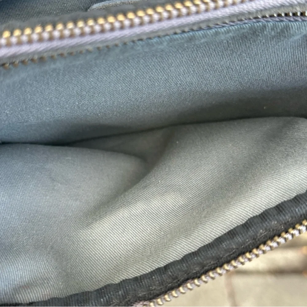 Sundance Merchant Crossbody bag, gray suede